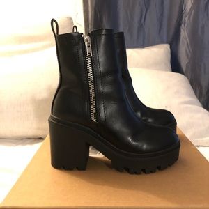 UO zip up boot